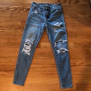 American Eagle Super Stretch X Hi-Rise Jeggings